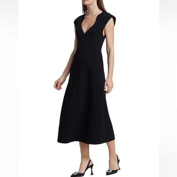 Acler Harwood Neoprene Midi Dress size 6US NWT - Picture 4 of 6